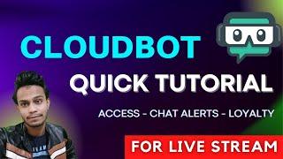 Quick Setup Streamlabs Cloudbot with Mobile or Desktop  2021 | HINDI