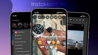 NEW IOS INSTAMOON V4 ON ANDROID | IOS 17.4 EMOJIS + SHARE REEL LIKE IPHONE | IOS INSTAGRAM !!