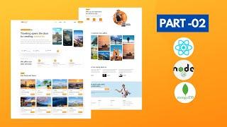 MERN Stack Travel Booking App UI Design Using ReactJs, Node Js, MongoDB and JWT | Mern Project