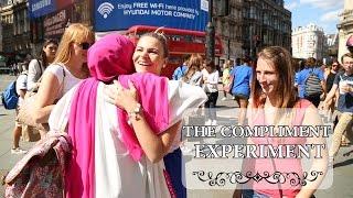 Complimenting a stranger social experiment! | تأثير الكلمة الواحدة!