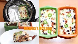 Summer Baking in Electric Pressure Cooker Cheesy Rice & Beans Bake Video Recipe | Bhavna's Kitchen