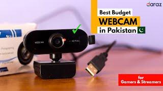 Best Budget Webcam for Gamers and Streamers in Pakistan - Full HD 1080p