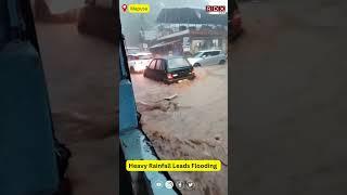 #viralvídeo #heavyrainfall #mapusa