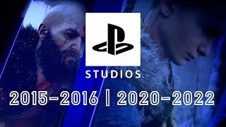 PlayStation Studios Opening Animation 2015-2016, 2020-2022