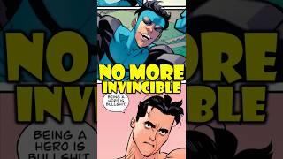 Mark Quit Being INVINCIBLE  #invincible #comics #shorts