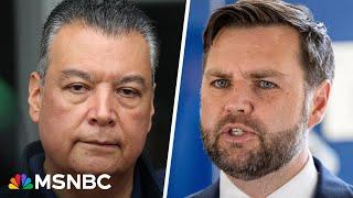 'He knows my name': Sen. Alex Padilla reacts to JD Vance calling him 'José' during L.A. visit