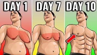 Do This To Watch Your Stubborn Chest Fat Burn Off