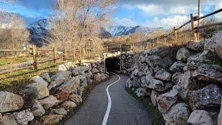 Bicycle Ride on the Ogden River Parkway in Winter (February 22, 2024)