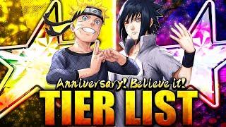 4TH ANNIVERSARY TIER LIST EDITION!!! THE BEST UNITS in Naruto Blazing (August 2020)