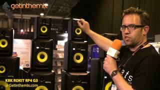 New KRK Rokit RP4 G3 Studio Monitors @ BPM 2015 with Getinthemix.com