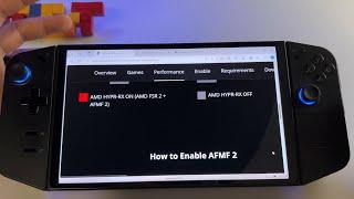 Install AMD AFMF 2 Fluid Motion Frames 2 on Lenovo Legion Go | DDU AMD driver uninstall