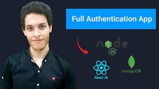 Full Stack Authentication App (ReactJS) | Node.js (Express) | REST AP | MongoDB | in Arabic