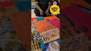 Most demanding kota sarees with hand prints #saree