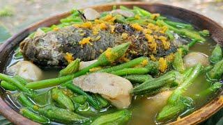 BURIDIBOD NA KALABASA AT KABOTE + IHAW NA PUYO | PAGKAING BUKID | OUTDOOR COOKING |Team AgustinTV