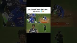 hardik vs Sai Kishore 
