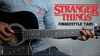 Stranger Things - Theme Fingerstyle Guitar Tabs (EASY)