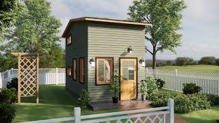 Charming 10x20 ft (3x6 m) Loft House – Smart, Cozy & Affordable!