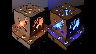 Zelda Breath of The Wild Divine Beast Inspired Lantern