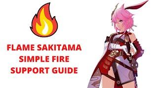 [Honkai Impact 3rd] Flame Sakitama simple fire support guide 2021