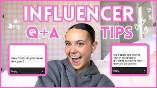 HOW TO BECOME AN INFLUENCER (Q&A, TIPS, MONEY ETC)