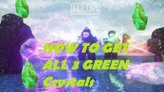 How to get all 3 Green crystals on Ilum 2