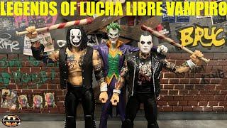 Legends Of Lucha Libre Vampiro GREAT JOKER THUG Boss Fight Studio Wrestling Batman Figure Review