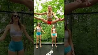 Tantalizing trampoline tricks with @Thenattykatty and @truly.isabelle