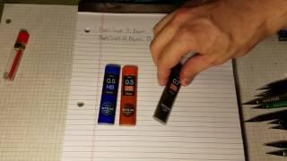 Mechanical Pencil Lead Tests and Reviews