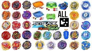 ALL QUADDRIVE QR CODES Beyblade Burst App Bey Fights | КуАр Коды Бейблейд КвадДрайв | Hasbro