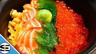 Salmon Donburi - Incredibly Easy Salmon Sashimi Recipe! - Straight Up Eats