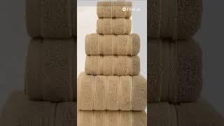 ZISH Bath Towels set of 6 pieces