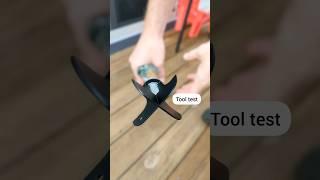 Crack & Crevice Tool Test