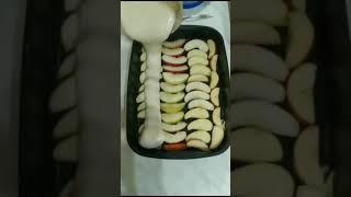 Очень воздушная и в меру сладкая шарлотка#рецепты#готовимдома#шарлотка #шарлоткарецепт#жизньнапенсии