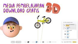 Download Gratis Media Pembelajaran 3D