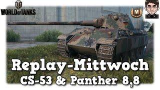 World of Tanks - CS-53 & Panther 8,8 solide und ungebremst