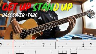 Bob Marley - Get up stand up (Bass cover with Tabs) By Chami's Arts