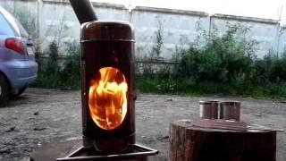 Походная печь-камин. Folding fireplace for tents