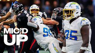 Mic’d Up: Poona Ford Reacts To Win vs Falcons | LA Chargers