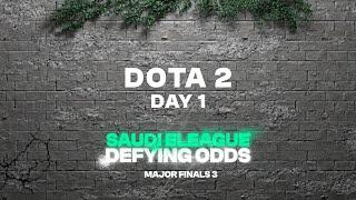 Saudi eLeague | Major 3 - Major Finals - Dota 2 - Day 1