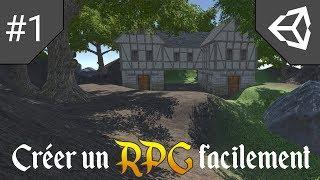 Créer un RPG facilement sur Unity 3D : #1 Création du projet et du terrain