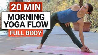 20 Min Morning Yoga Flow | Every Day Full Body Yoga For All Levels