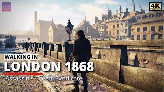 Walking in London 1868 [ Assassin's Creed: Syndicate - Relaxing Ambience ]