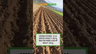 Here's the Bomet Gemini Two-row Potato Planter with Rubber Wheels  #shorts