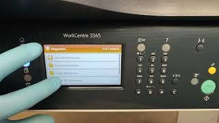 HOW TO RESET FUSER, PICKUP ROLLER, RETARD ROLLER, ADF ROLLER, TRANSFER COUNTERS ON XEROX 3335, 3345