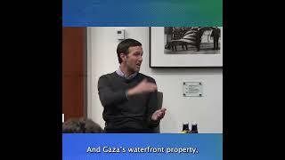 Kushner praises Gaza's "valuable" waterfront property, says Israel should push Palestinians out