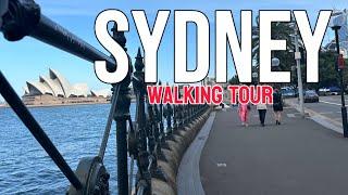 SYDNEY, AUSTRALIA  | WALKING TOUR | CIRCULAR QUAY | Opera House, Harbour Bridge, George St. CBD