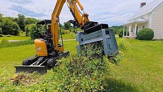 This Attachment Makes Things Disappear! Flail Mulcher