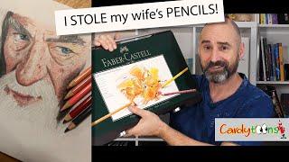 I Stole My Wife's Pencils! Testing the Faber-Castell 120 Polychromos Coloured Pencils