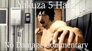 Yakuza 5 Hard No Damage All Bosses (Commentary)