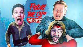 МЫ ПОЧТИ СБЕЖАЛИ ОТ ДЖЕЙСОНА В ПЯТНИЦА 13, НО ТУТ СЛУЧИЛОСЬ... (Friday The 13th: The Game)